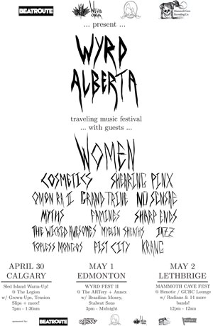 Wyrd Alberta Traveling Music Festival