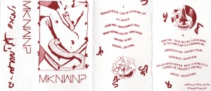 [Scan] :: Full Spread of Various Artists - Montreal Knows No Wave, No?